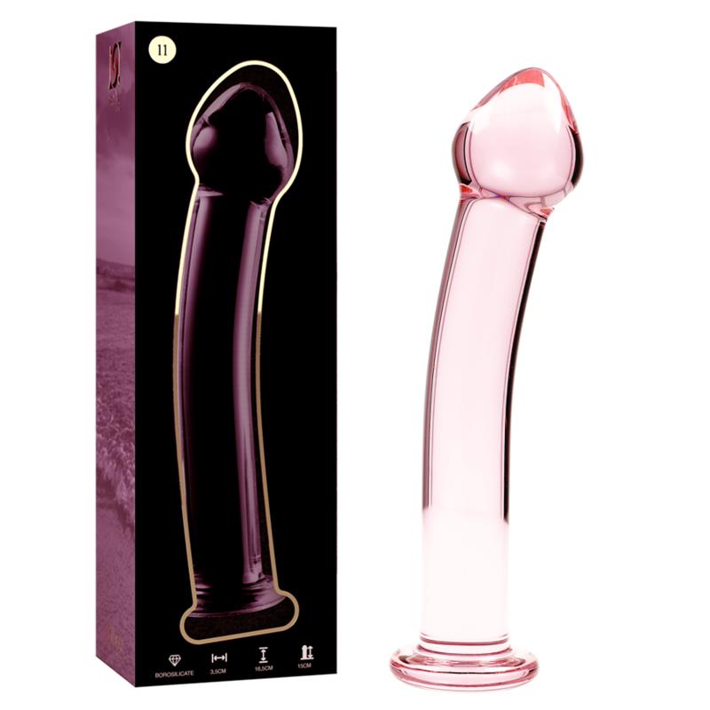 MODEL 11 DILDO BOROSILIKATNO STAKLO PROZIRNO 16 CM -O- 3 CM