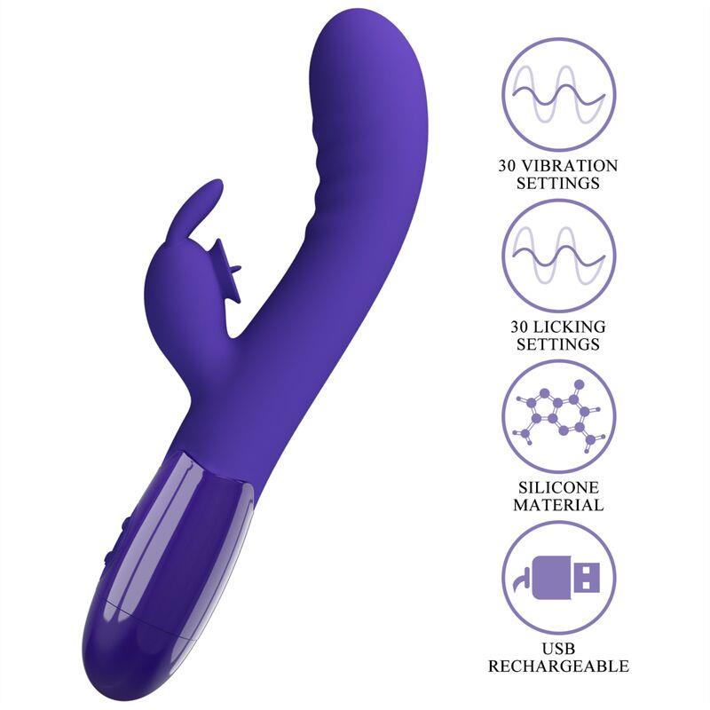 CERBERUS YOUTH LJUBIČASTI ZEC VIBRATOR