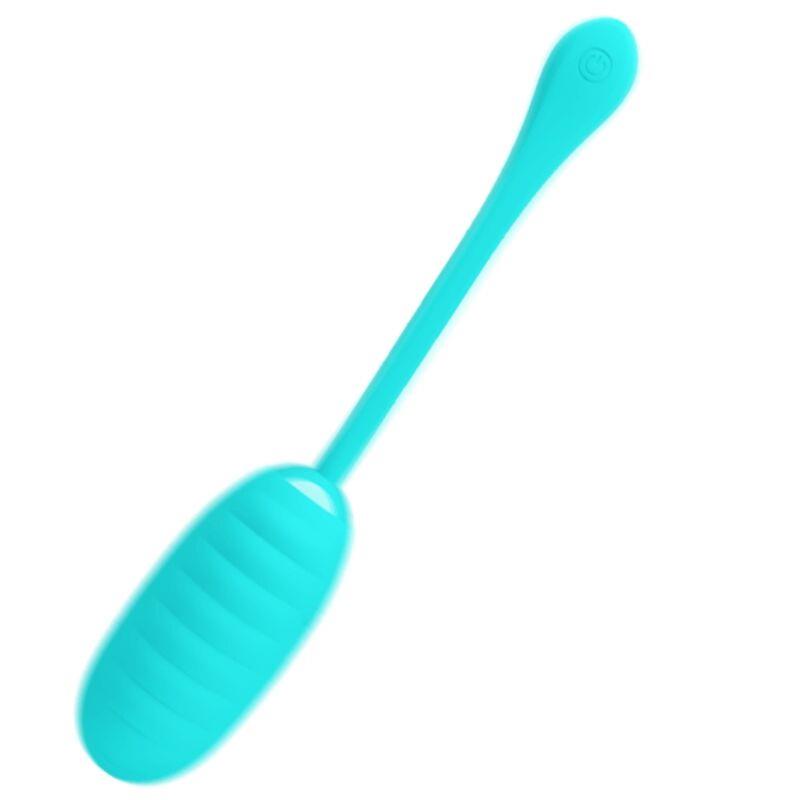 KIRK RECHARGEABLE VIBRATING EGG LIGHT GREEN