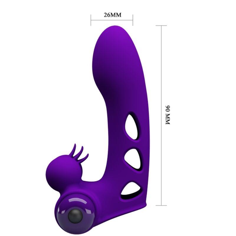 ORLANDO PURPLE VIBRATOR FINGER COVER