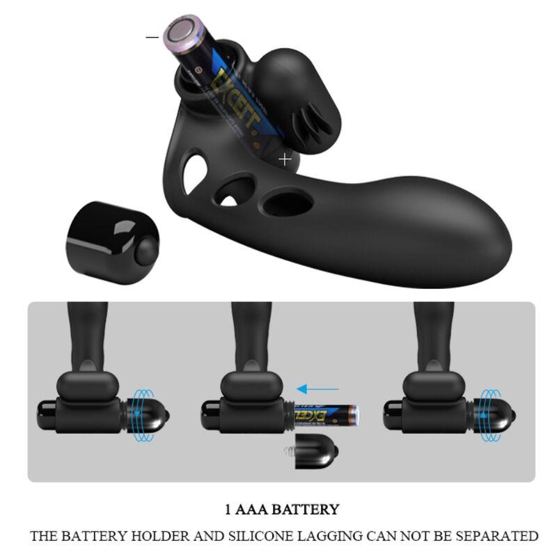 ORLANDO CRNI VIBRATOR PREKRIVAČ ZA PRSTE