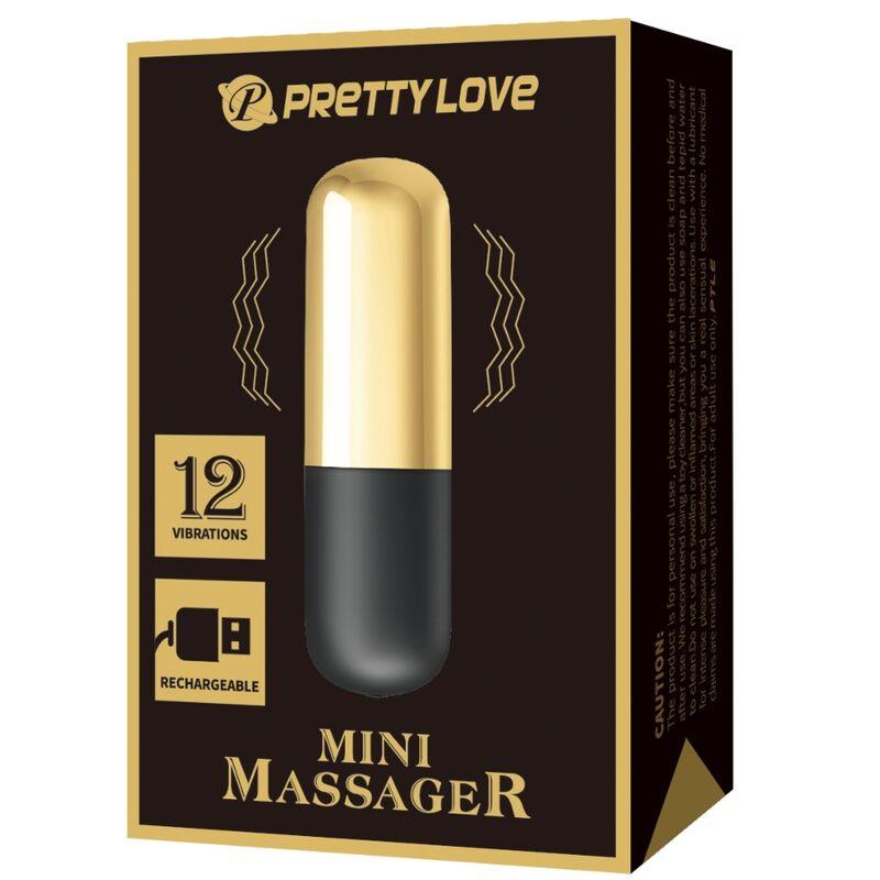 GOLDEN RECHARGEABLE BULLET VIBRATOR