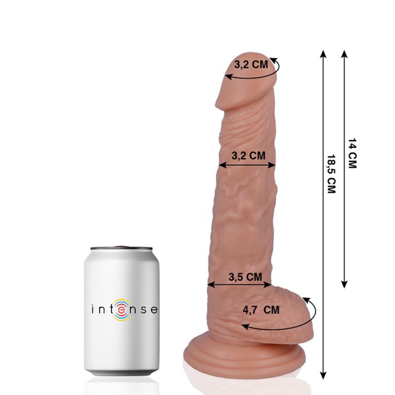 13 REALISTIC COCK 18.5 CM -O- 3.2 CM