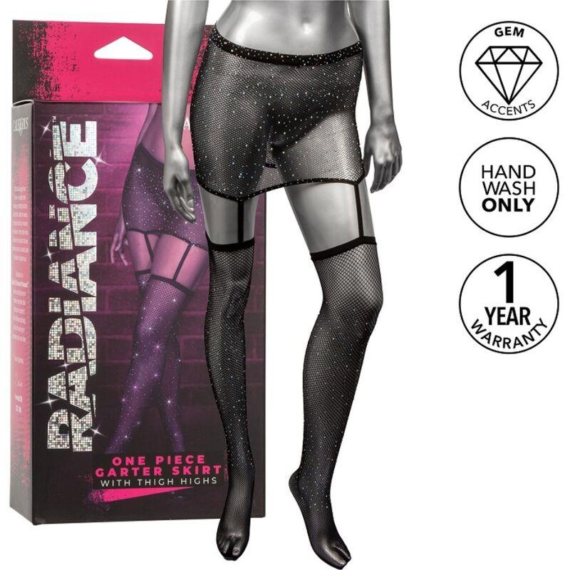 RADIANCE GARTER SKIRT THIGH HIGHS
