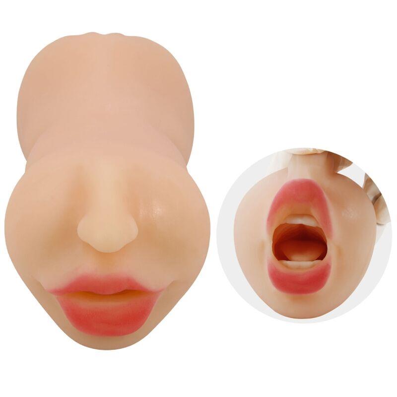 ZOEY VAGINA-SHAPED MASTUBADOR DUAL ENTRY