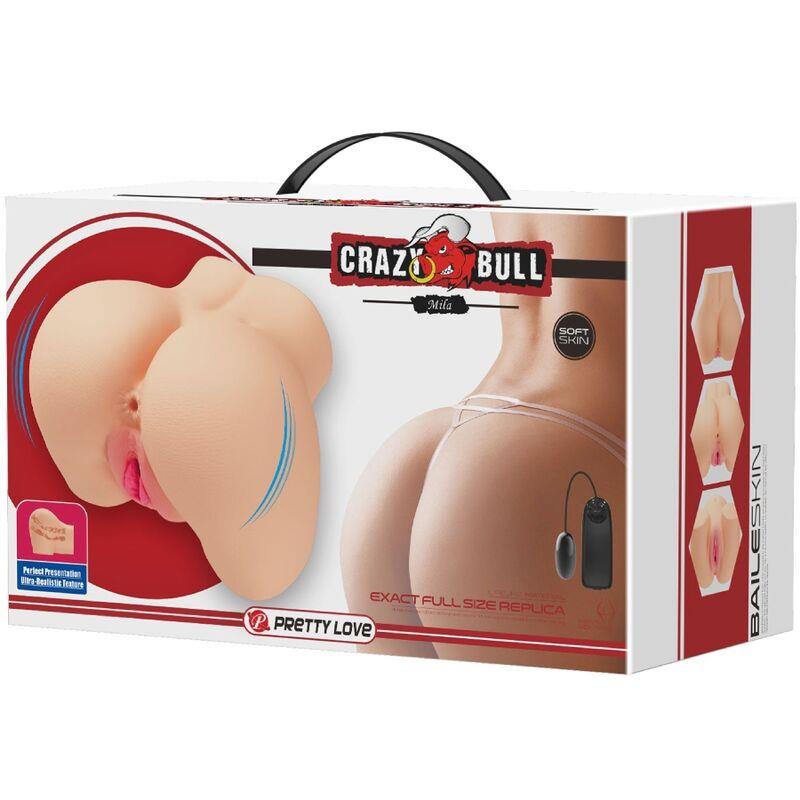 REALISTIC VAGINA AND ANUS MILA VIBRATOR