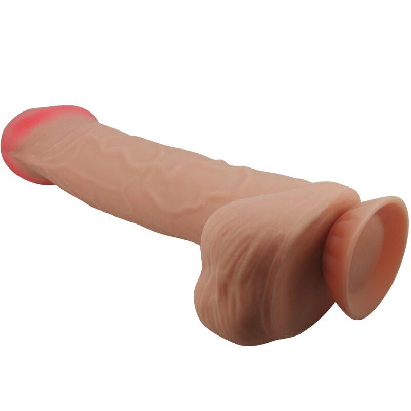 SLIDING SKIN SERIES REALISTIC DILDO WITH SLIDING SKIN SUCTION CUP FLESH 26 CM