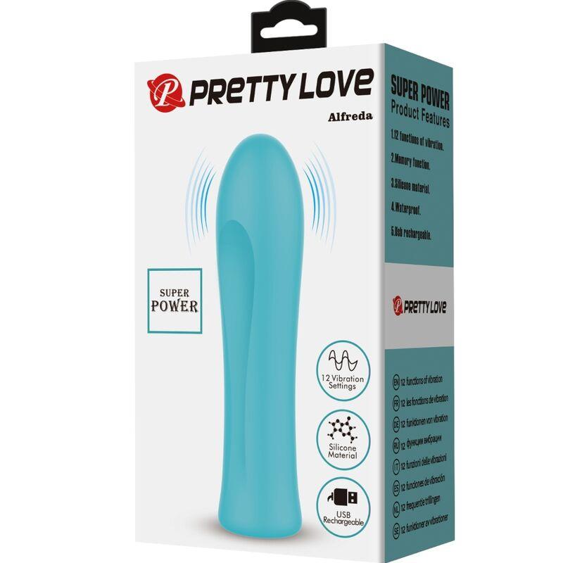 ALFREDA SUPER POWER VIBRATOR AQUA ZELENA