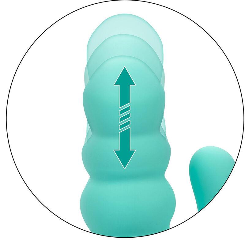 DEL MAR DIVA VIBRATOR RABBIR AQUA GREEN BY CALIFORNIA DREAMING