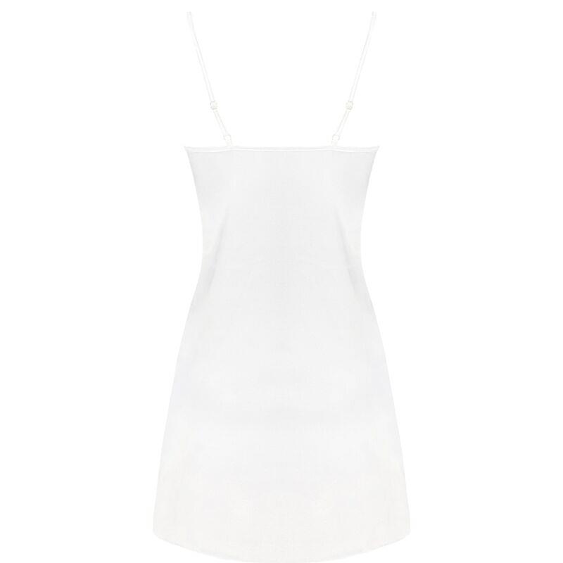 JACQUELINE LC 90249 DRESSING GOWN + SHIRT + PANTY ECRU S/M