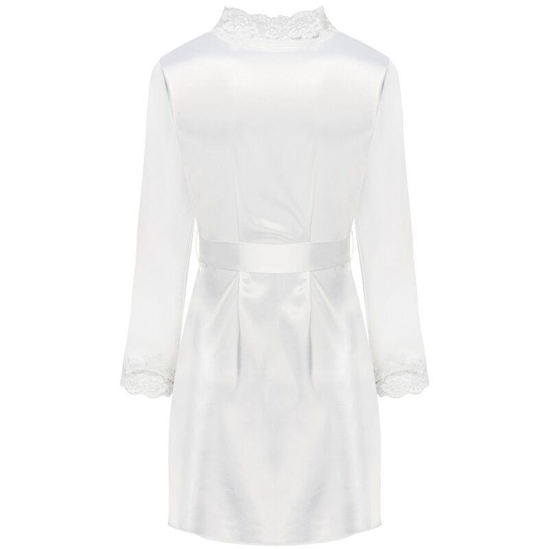 JACQUELINE LC 90249 DRESSING GOWN + SHIRT + PANTY ECRU S/M