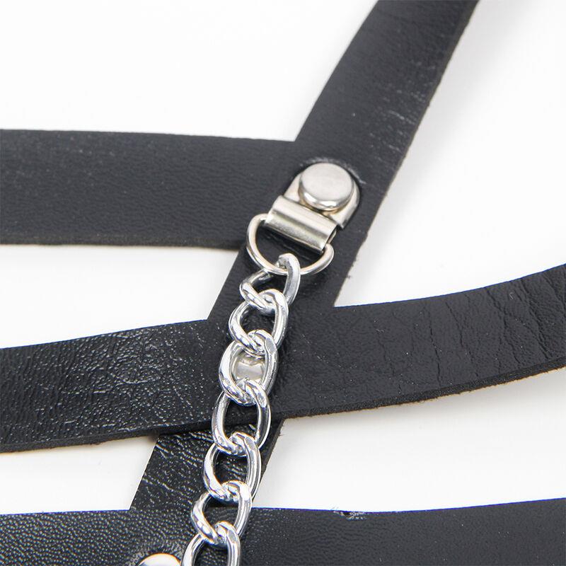 CORSET HARNESS WITH CHAINDETAIL ONE SIZE
