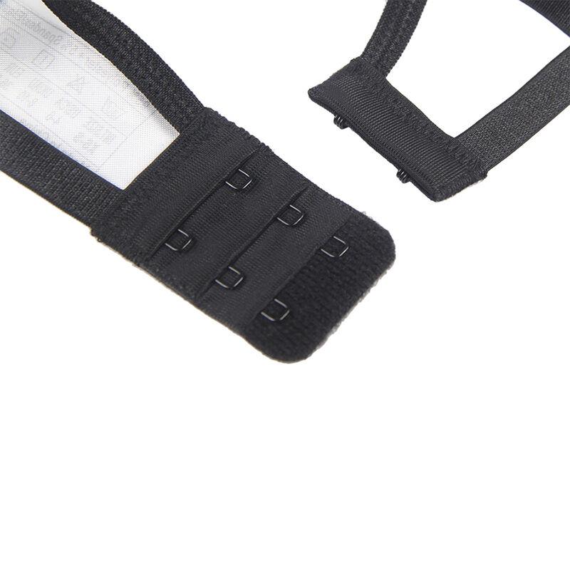 SET OF 3 PIECES BRA + THONG + LACE GARTER BLACK S/M