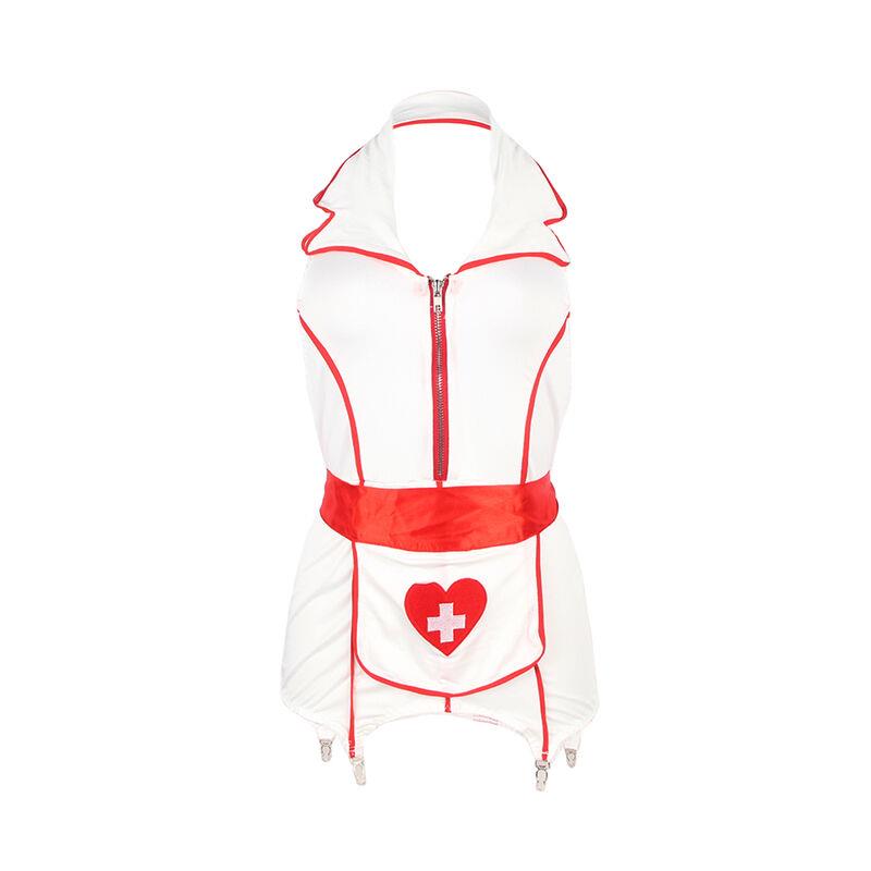 SEXY NURSE COSTUME DRESS S/M