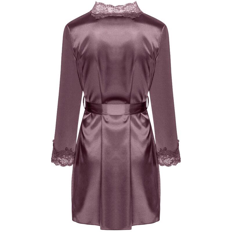 JACQUELINE LC 90249 DRESSING GOWN + SHIRT + PANTY VIOLET S/M