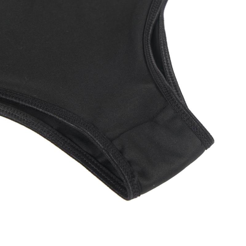 SET OF TWO PIECES TRANSPARENCY BRA AND STRIPS S/M