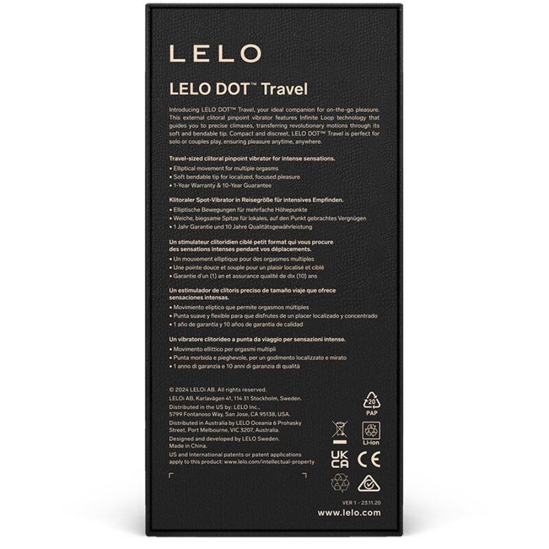 DOT TRAVEL STIMULATOR KLITORISA PURPURNI