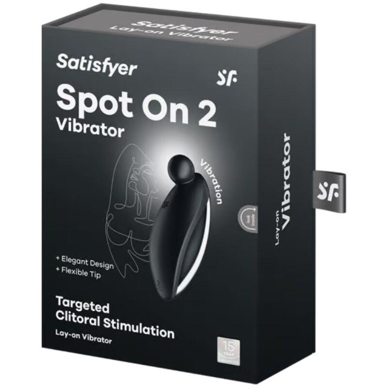 SPOT ON 2 LEŽEČI VIBRATOR ČRN
