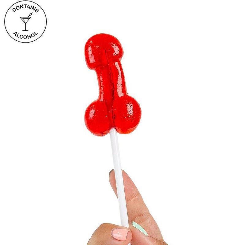 COCK LOLLIPOP Z ALKOHOLOM STRAWBERRY DAIQUIRI