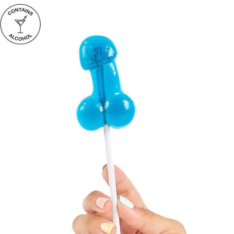 LOLLIPOP V OBLIKI PENISA Z ALKOHOLNIM GINOM IN TONIKOM