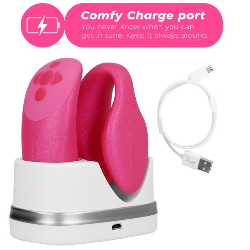 CHORUS VIBRATOR ZA PAROVE S KONTROLOM STISKA ROZA