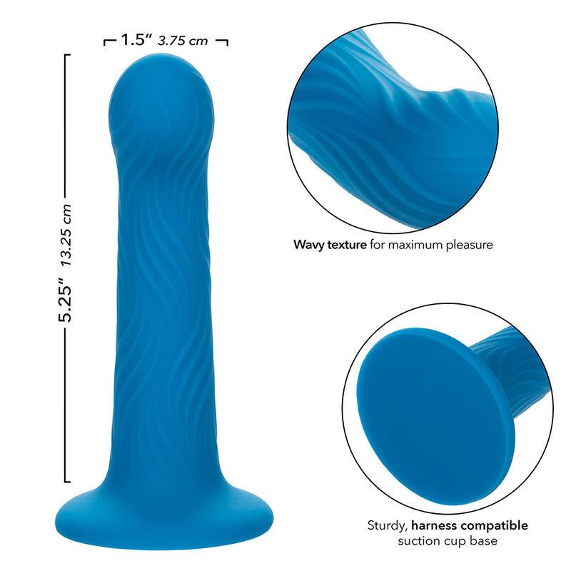 WAVE RIDER RIPPLE ANAL PLUG BLUE