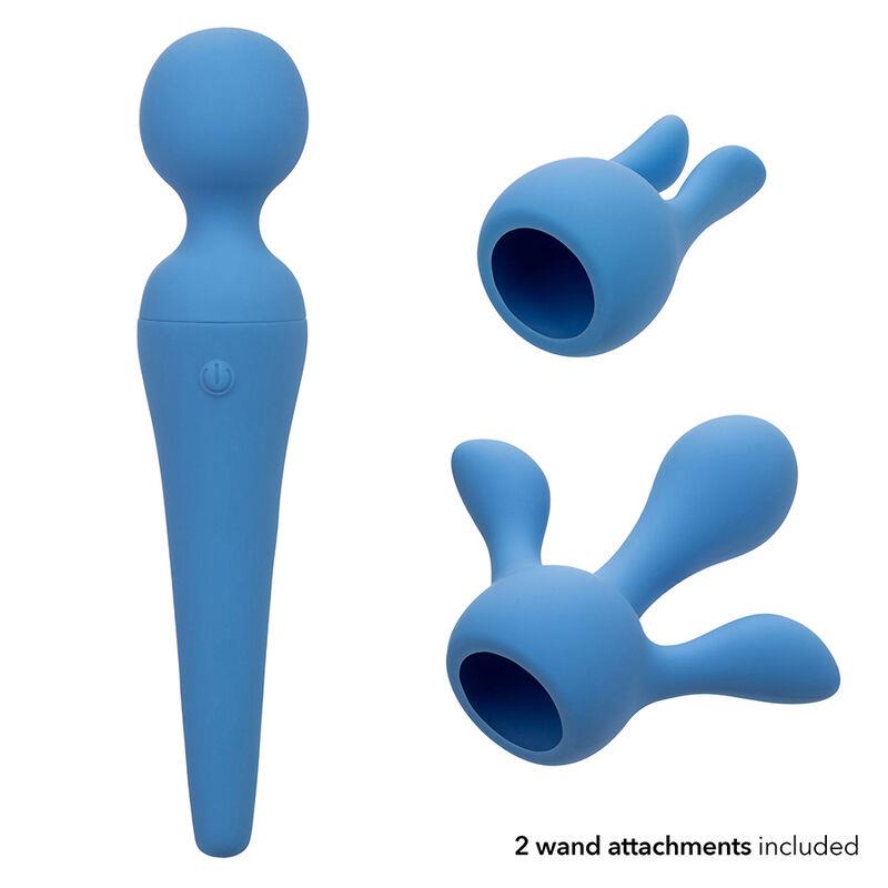 COUTURE KIT VIBRATOR WAND 10 VIBRATIONS BLUE
