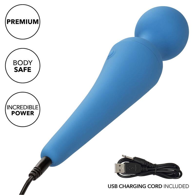 COUTURE KIT VIBRATOR WAND 10 VIBRATIONS BLUE