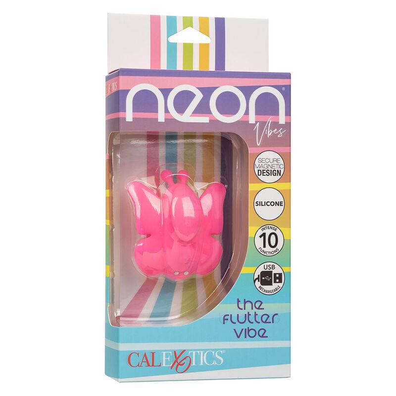 NEON VIBES THE FLUTTER VIBE STIMULATOR 10 VIBRACIJ ROZA