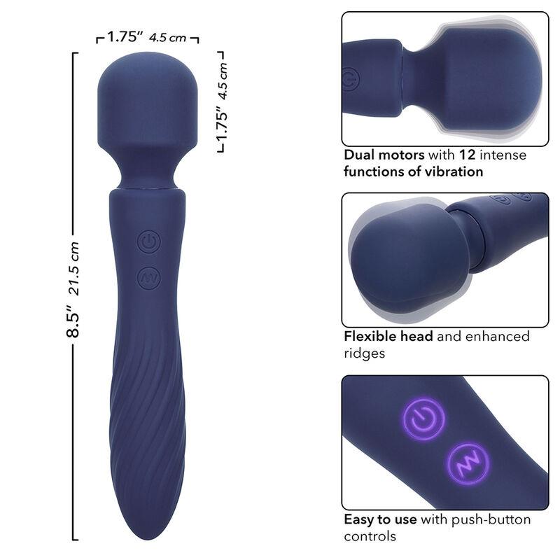 CHARISMA MYSTIQUE MASAŽER DUALNI MOTORI 12 FUNKCIJA 20,5 CM X 4.5 CM LJUBIČASTA