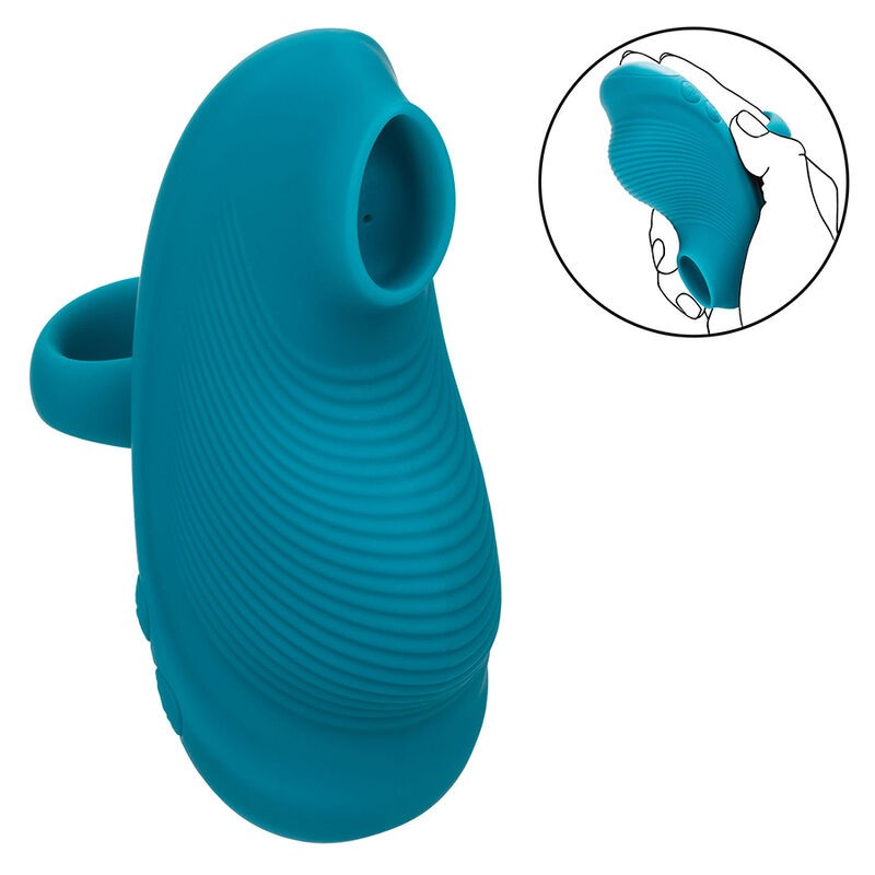 ENVY HANDHELD ROLLING BALL MASSAGER 7 VIBRATIONS BLUE