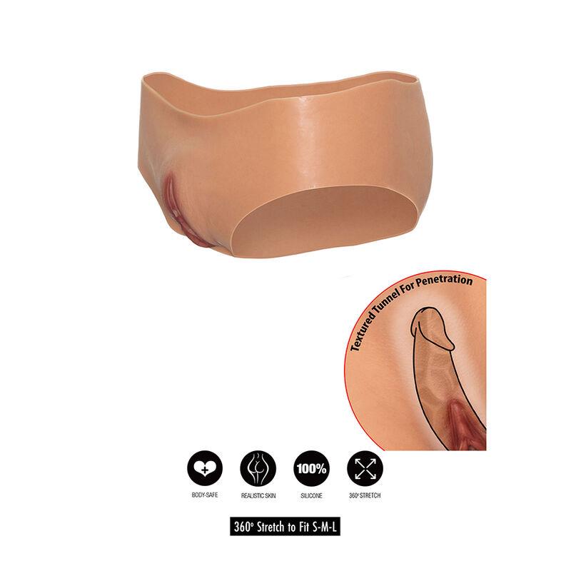 ALTER EGO OPEN VAGINA BRIEF LOW WAIST FLESH