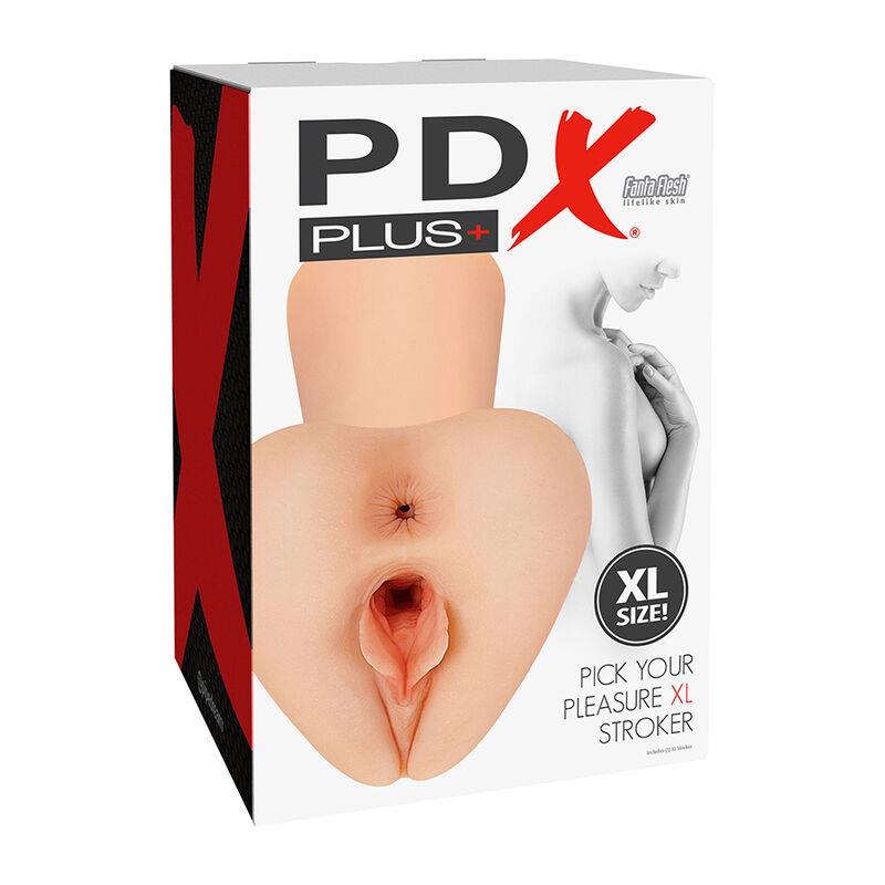 PICK YOUR PLEASURE XL REALISTIC STROKER FLESH