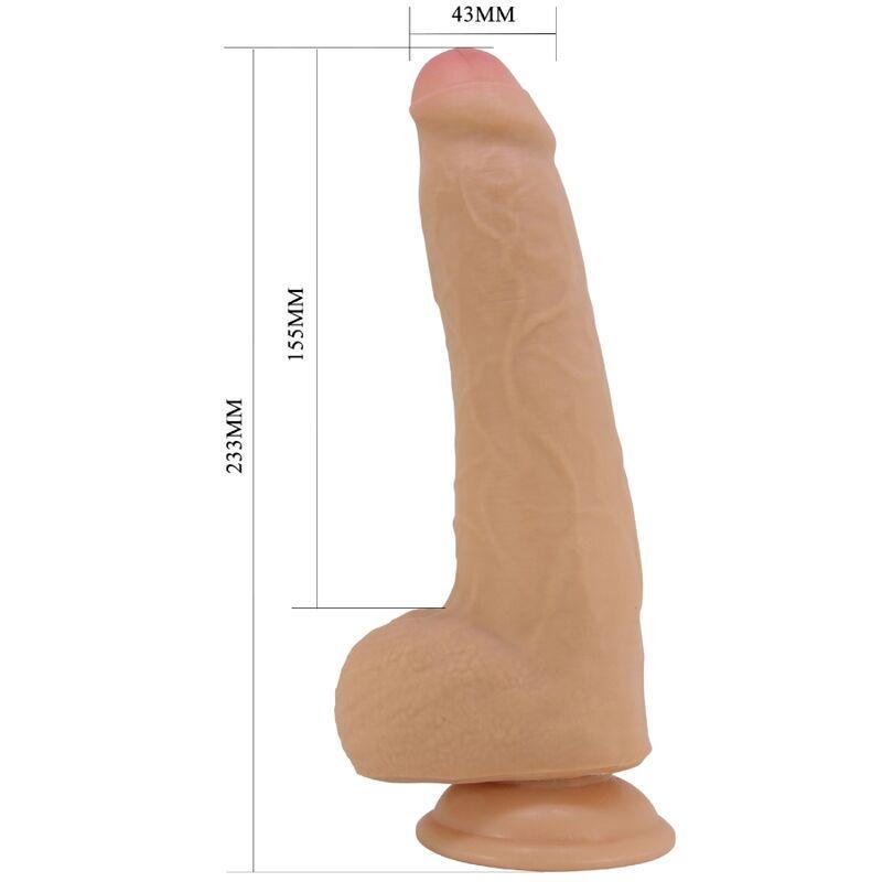 DRACO REALISTIČNI DILDO 23 CM KOŽA