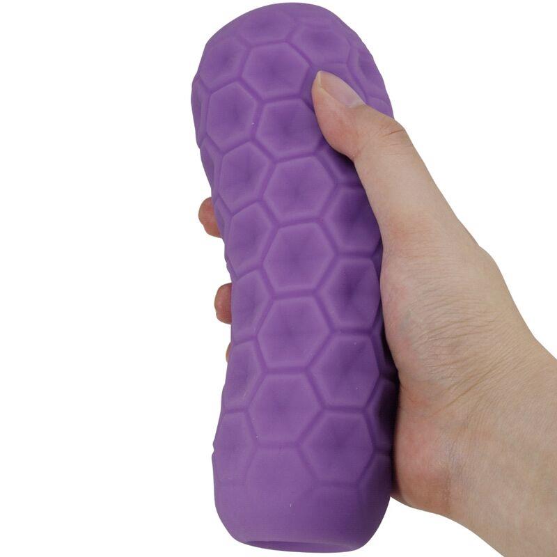 TWIN BALLS MALE MASTURBATOR PURPLE