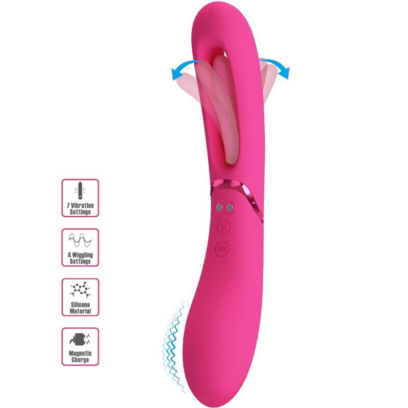 LEXIE G-SPOT VIBRATOR 7 VIBRACIJA ROZA
