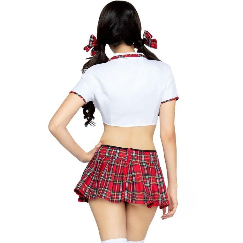 CLASSIC MISS COLLEGIATE COSTUME RED/WHITE M/L