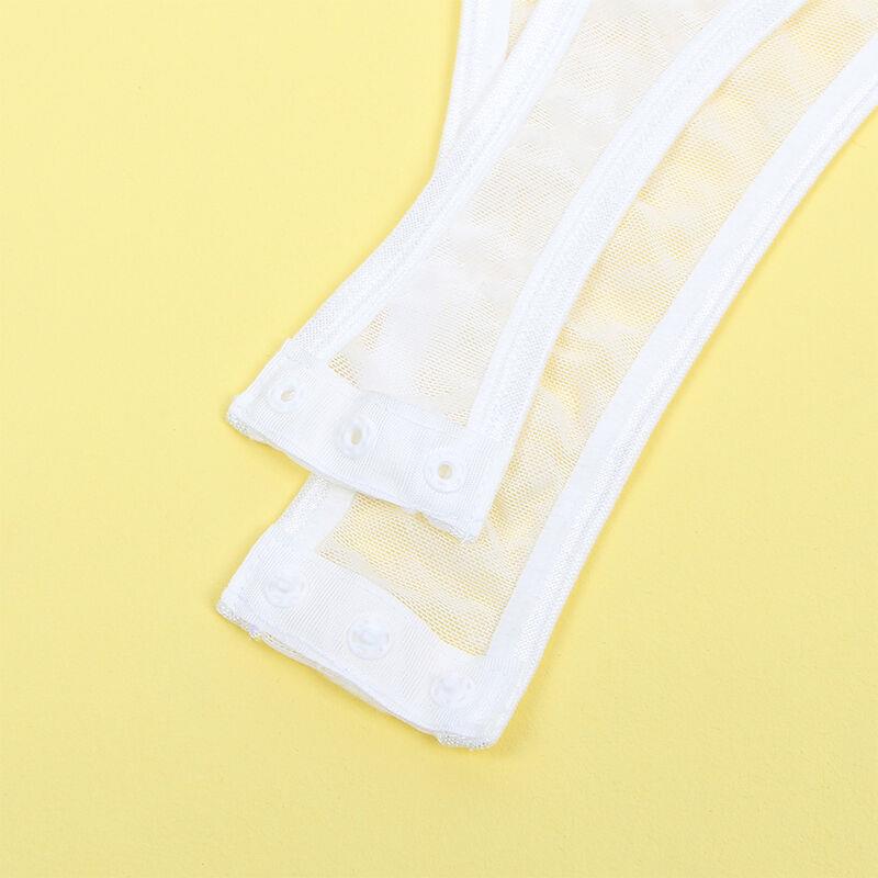 954284 BODY S LANACIMA + PODVEZICA BIJELA S/M