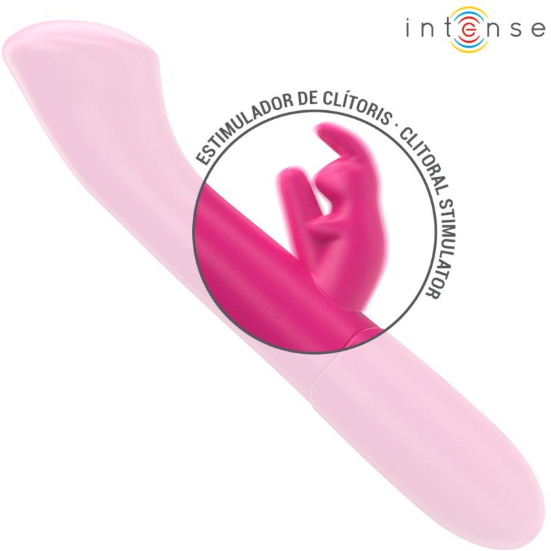 JULIETA RABBIT VIBRATOR 18.6 CM 10 VIBRATIONS PINK