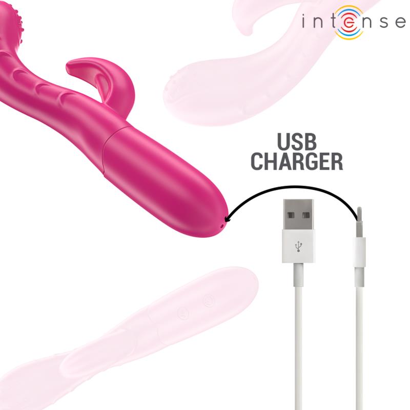 AMARA VIBRATOR S STIMULIRAJUĆIM JEZIKOM 10 VIBRACIJA ROZA