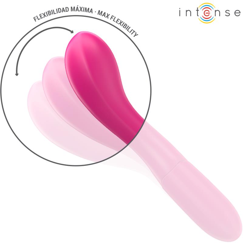 LISETTE VIBRATOR 19 CM FLEKSIBILAN 10 VIBRACIJA ROZA