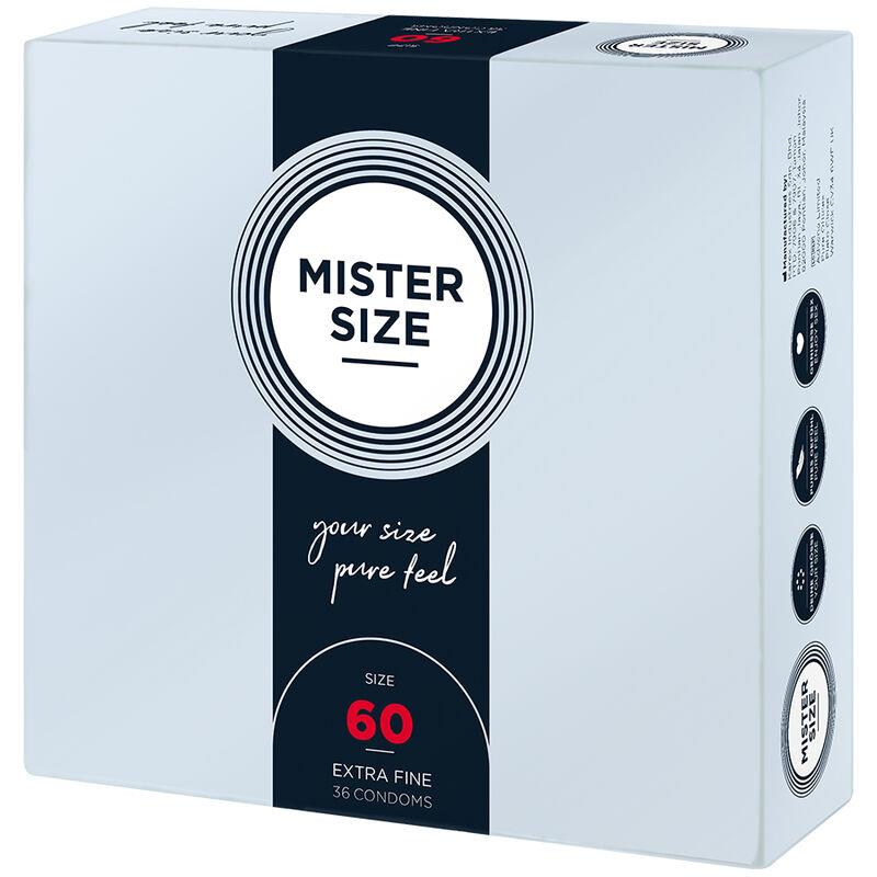 CONDOM SIZE XL 60 MM (36 UNITS)