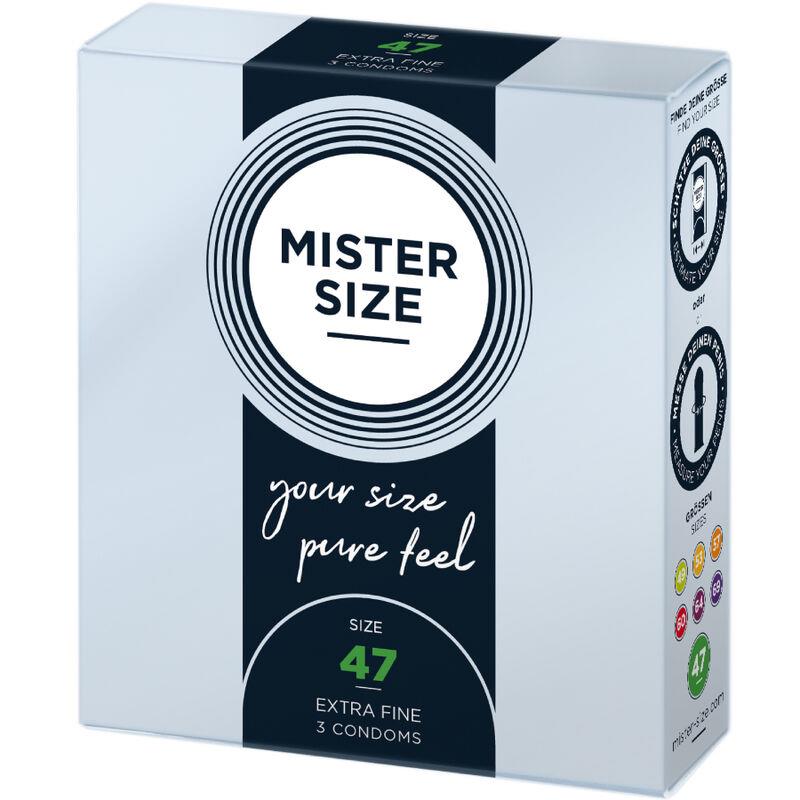 CONDOMS SIZE XS 47 MM (3 UNITS)