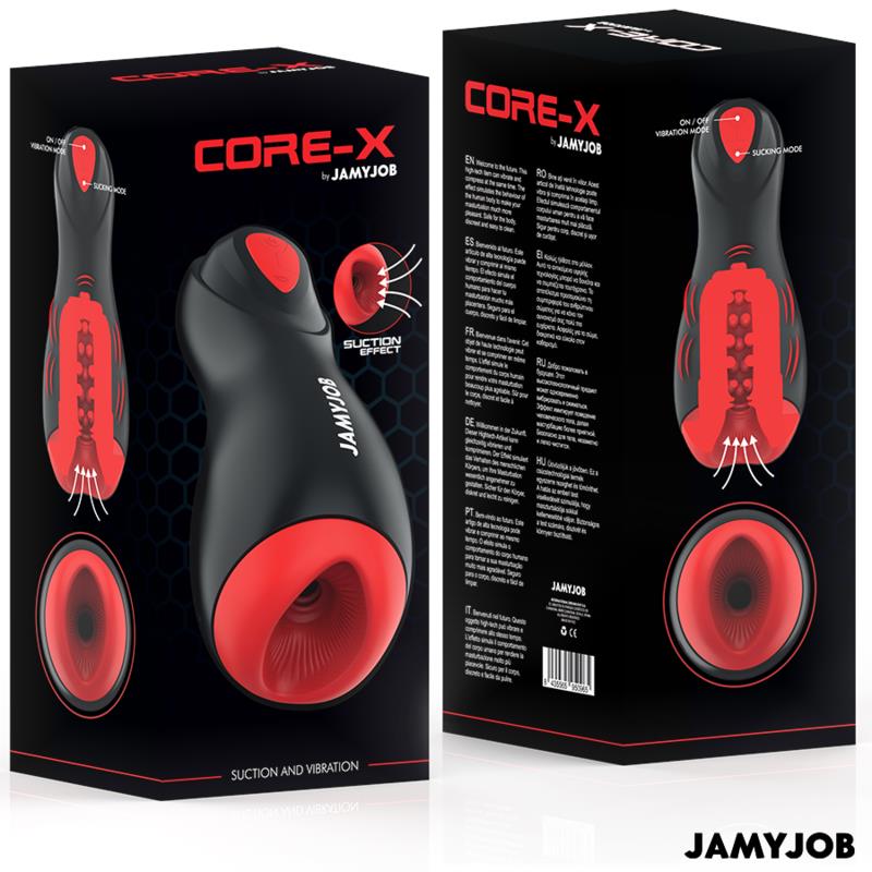 CORE-X AVTOMATSKI MASTURBATOR 5 NAČINOV STIMULATIVNIH VALOV IN VIBRACIJ