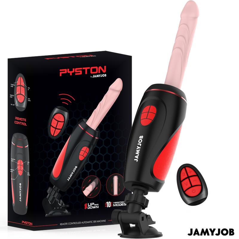 PYSTON BASE AVTOMATSKI MASTURBATOR Z DALJINSKIM UPRAVLJANJEM DILDO