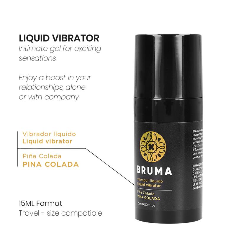 LIQUID VIBRATOR ULTRA SLIDING PINA COLADA 15 ML