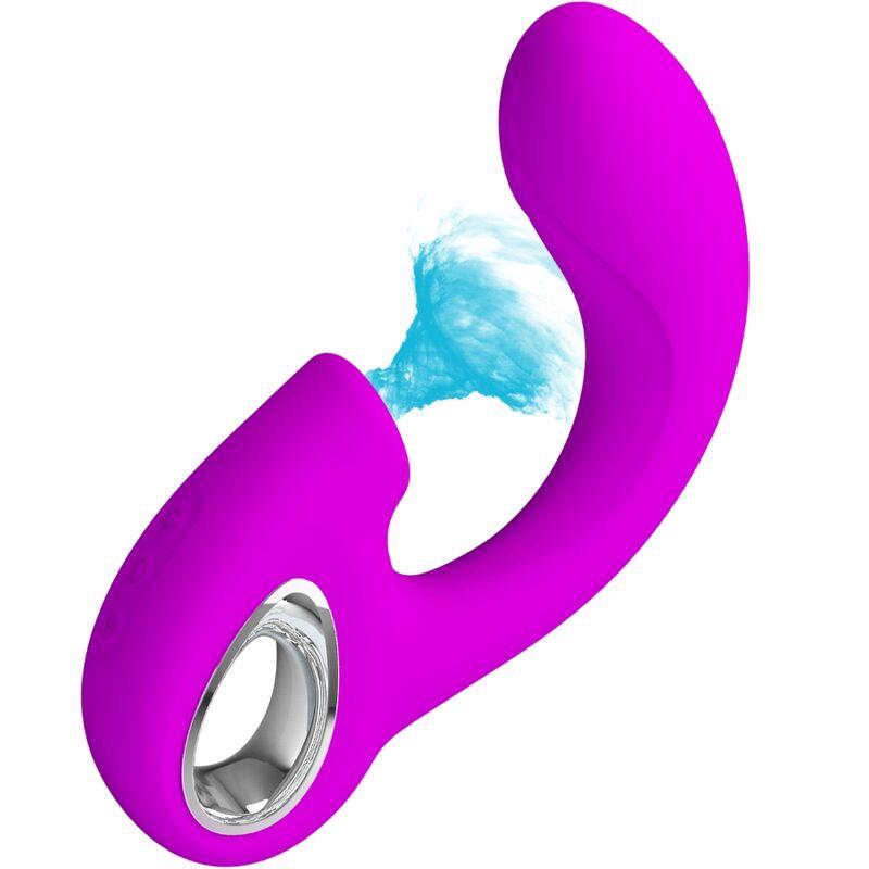 SIBEL SIBEL G-SPOT VIBRATOR + STIMULATOR KLITORISA 10 VIBRACIJA LJUBIČASTA