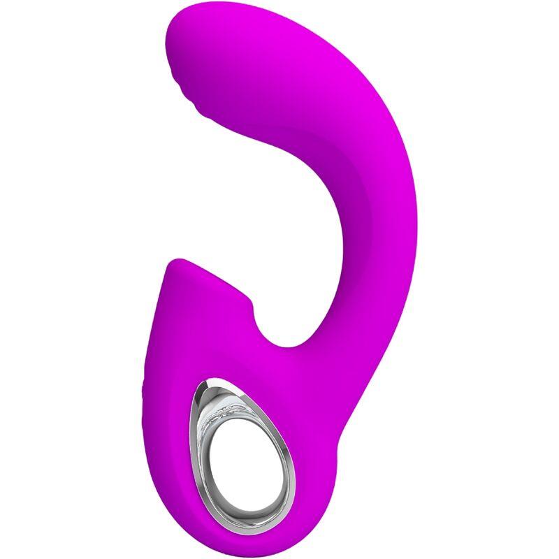 SIBEL SIBEL G-SPOT VIBRATOR + STIMULATOR KLITORISA 10 VIBRACIJA LJUBIČASTA