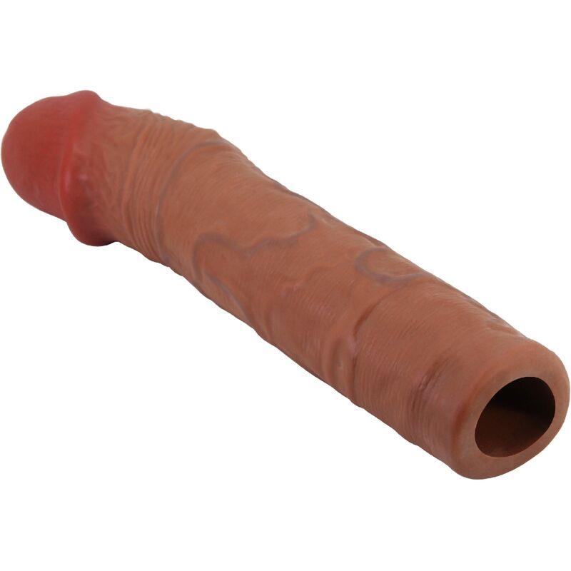 CHELSEA PENIS SLEEVE WITH 7.6 CM EXTENSION MULATTO