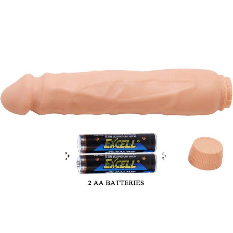 JACK REALISTIC VIBRATOR 26 CM FLESH